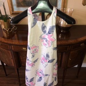 Ina Women’s Multicolor Floral Zip Back Mini Dress